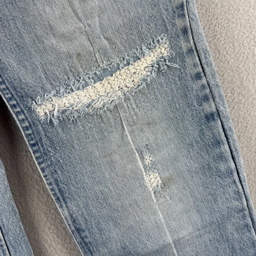 Vintage Levis Jeans Mens Fits 32x30 Blue Denim 517 Bootcut Faded 80s Made in USA